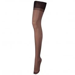 Bluebella - US Plain Leg/Plain Top Stockings Black 6 Bluebella - US Plain Leg/Plain Top Stockings Black