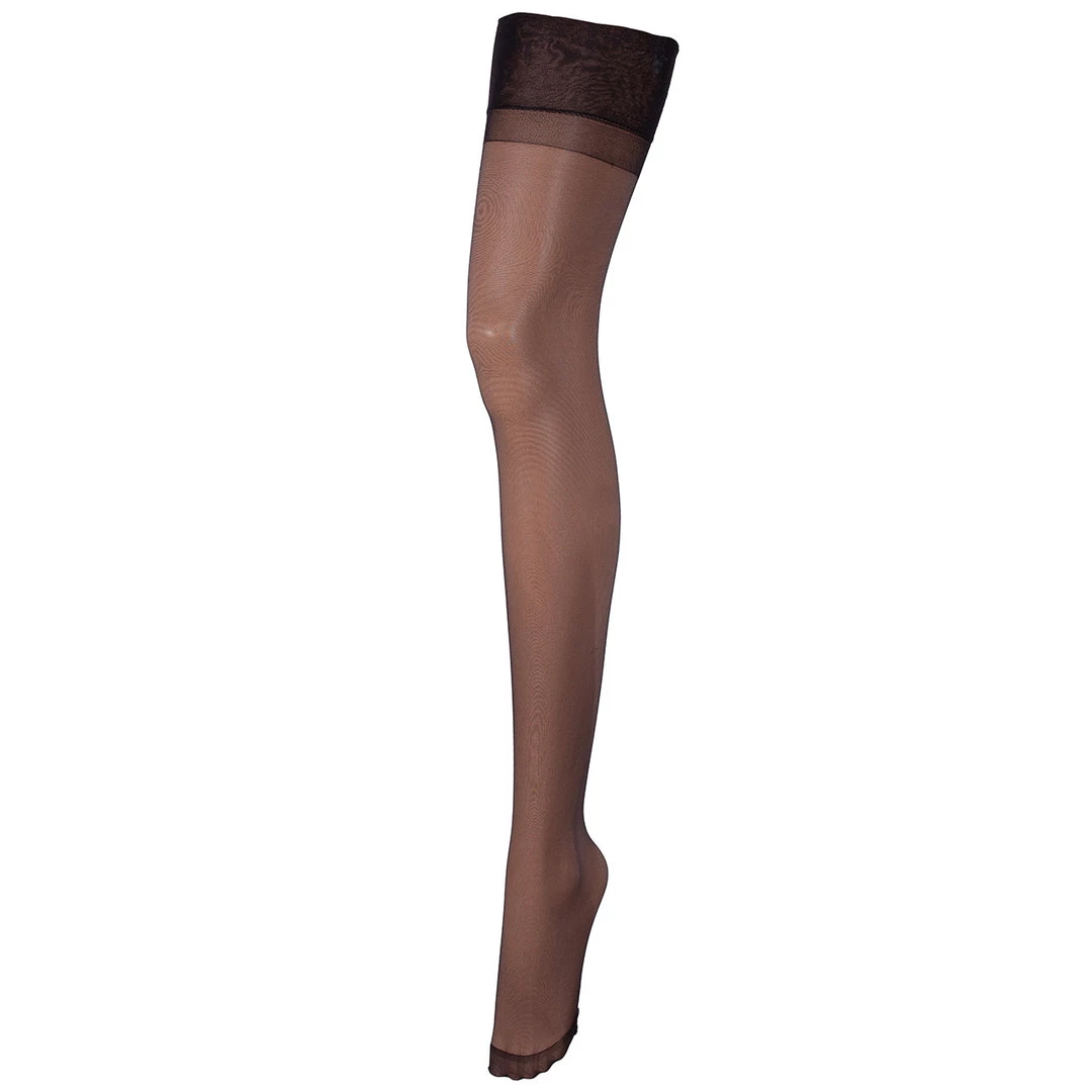 Bluebella - US Plain Leg/Plain Top Stockings Black 3 Bluebella - US Plain Leg/Plain Top Stockings Black