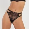 Bluebella - US SALE Arabella High-Waist Thong Black