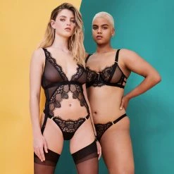 Bluebella - US Arabella Soft Basque Black SALE 24 Bluebella - US Arabella Soft Basque Black SALE