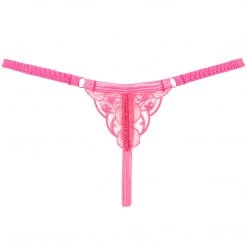 Bluebella - US Celeste Thong Fandango Pink/Sheer 12 Bluebella - US Celeste Thong Fandango Pink/Sheer