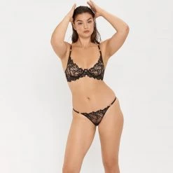 Bluebella - US Isadora Panty Black Panties