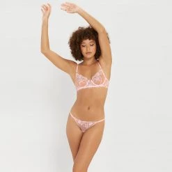 Bluebella - US Marseille Panty Pale Pink