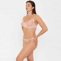 Bluebella - US Marseille Panty Pale Pink