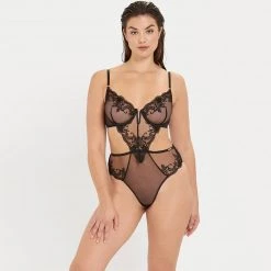 Bluebella - US Marseille Wired Body Black Lingerie