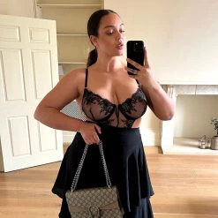 Bluebella - US Marseille Wired Body Black Lingerie