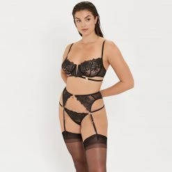Bluebella - US Nadia Suspender Black SALE
