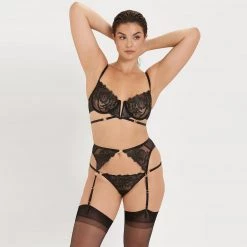 Bluebella - US Nadia Suspender Black SALE