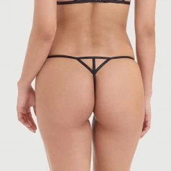 Bluebella - US Lingerie Sapphira Thong Black