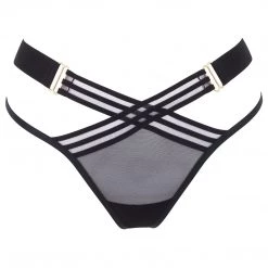 Bluebella - US Sutton Thong Black Panties