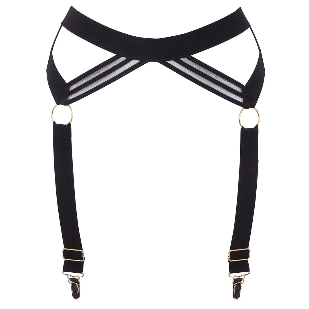 Bluebella - US Lingerie Sutton Suspender Black 3 Bluebella - US Lingerie Sutton Suspender Black