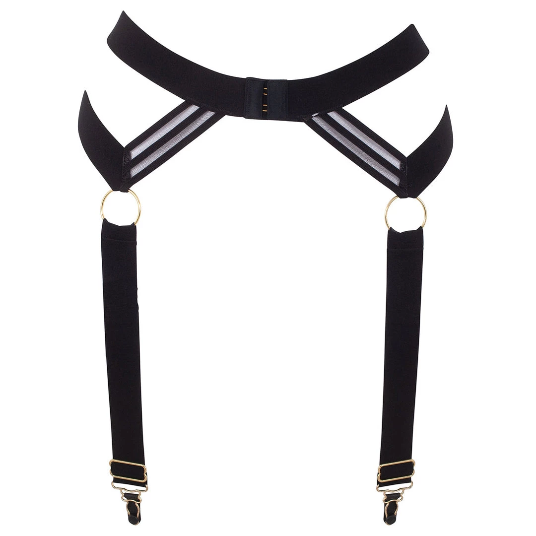 Bluebella - US Lingerie Sutton Suspender Black 4 Bluebella - US Lingerie Sutton Suspender Black