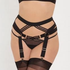 Bluebella - US Lingerie Sutton Suspender Black 34 Bluebella - US Lingerie Sutton Suspender Black