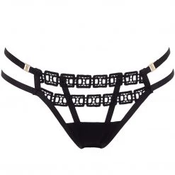 Bluebella - US SALE Sylvie Open-Back Panty Black 16 Bluebella - US SALE Sylvie Open-Back Panty Black