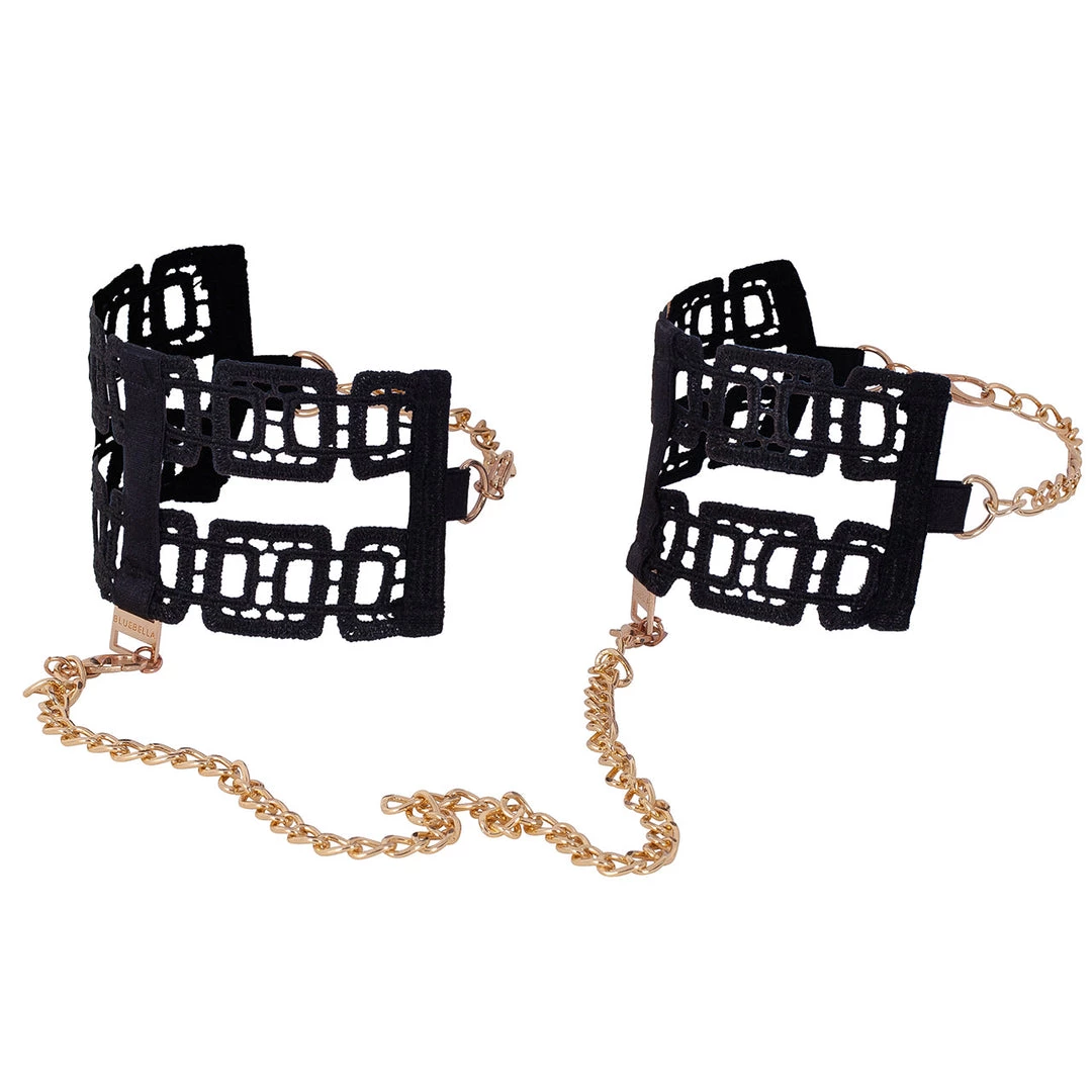 Bluebella - US SALE Sylvie Cuffs Black 3 Bluebella - US SALE Sylvie Cuffs Black