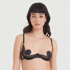 Bluebella - US Tallulah Nipple Pasties Black New In 12 Bluebella - US Tallulah Nipple Pasties Black New In