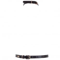 Bluebella - US Theodora Faux Leather Harness Black/ Gold