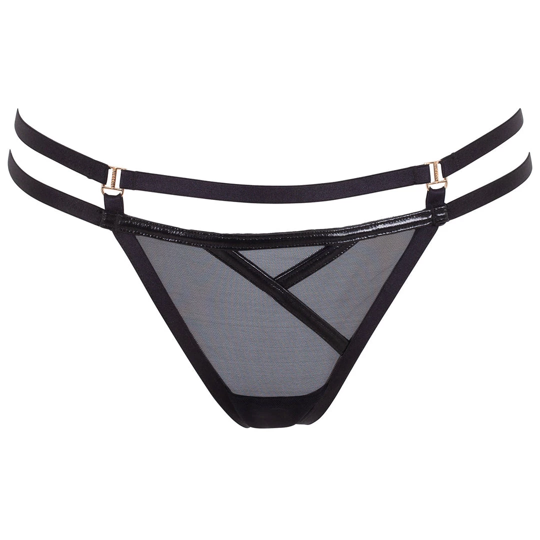 Bluebella - US Edena Thong Black 3 Bluebella - US Edena Thong Black