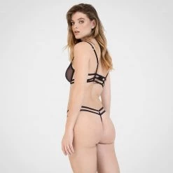 Bluebella - US Edena Thong Black 15 Bluebella - US Edena Thong Black