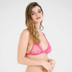 Bluebella - US Bras Lilia Mesh Non Wired Bra Fandango Pink