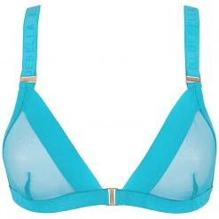 Bluebella - US Lilia Mesh Non Wired Bra Peacock Blue