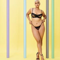 Bluebella - US Madeleine Thong Black Panties