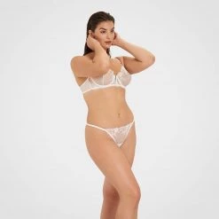 Bluebella - US Marseille Panty White