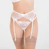 Bluebella - US Marseille Suspender White Lingerie