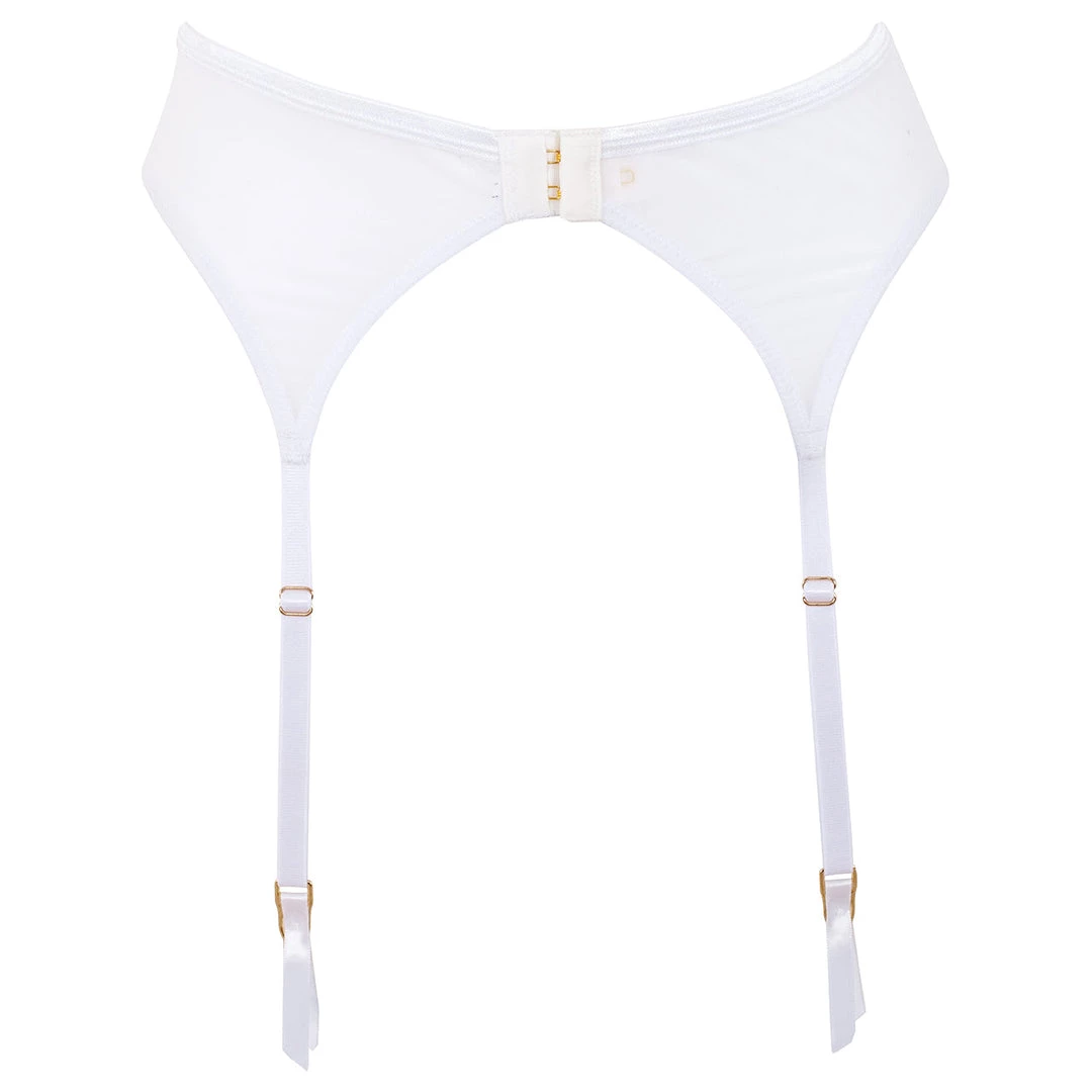Bluebella - US Marseille Suspender White Lingerie 4 Bluebella - US Marseille Suspender White Lingerie
