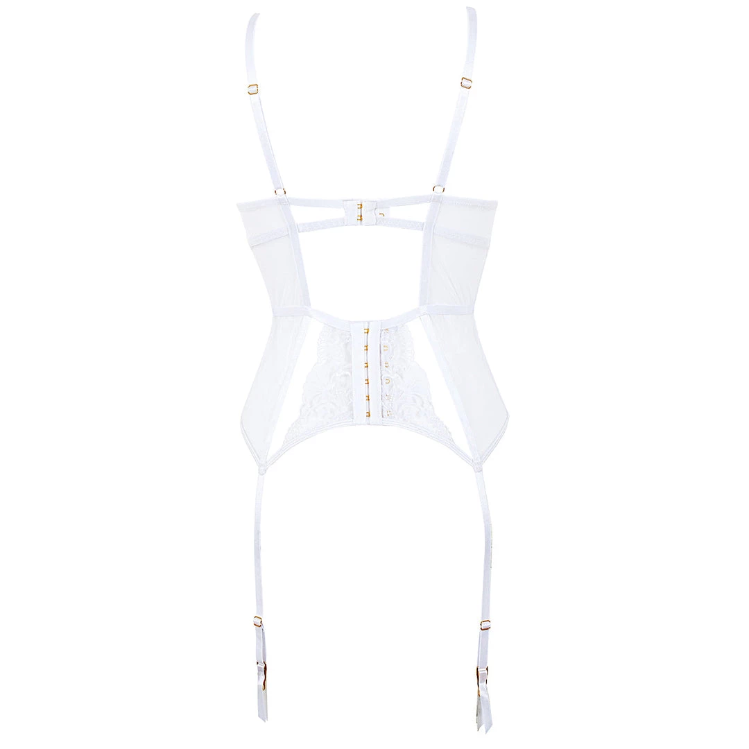 Bluebella - US Marseille Wired Basque White 4 Bluebella - US Marseille Wired Basque White