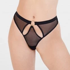 Bluebella - US Panties Nola High-waist Thong Black