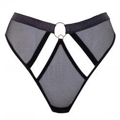 Bluebella - US Panties Nola High-waist Thong Black