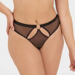 Bluebella - US Panties Nola High-waist Thong Black