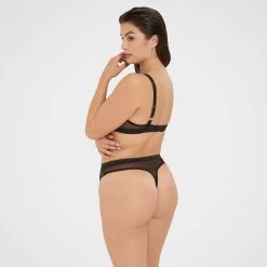 Bluebella - US Panties Nola High-waist Thong Black