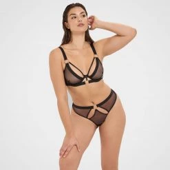 Bluebella - US Panties Nola High-waist Thong Black