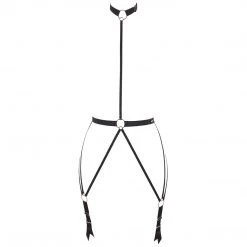 Bluebella - US Nola Suspender Harness Black Lingerie