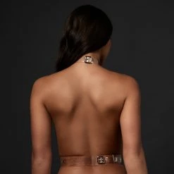 Bluebella - US Daniela Harness Clear/Gold Lingerie