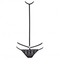 Bluebella - US Panties Lana Open-Back Harness Panty Black
