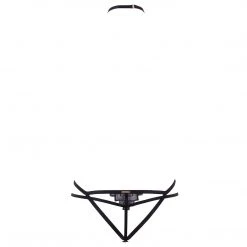 Bluebella - US Panties Lana Open-Back Harness Panty Black