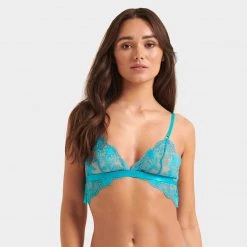 Bluebella - US Marseille Lace Bralette Peacock Blue Bras