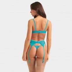 Bluebella - US Marseille Thong Peacock Blue Panties