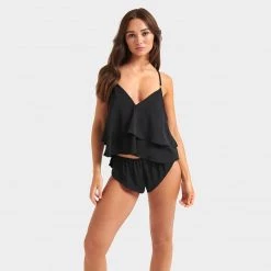 Bluebella - US Delaney Cami And Short Set Black New In
