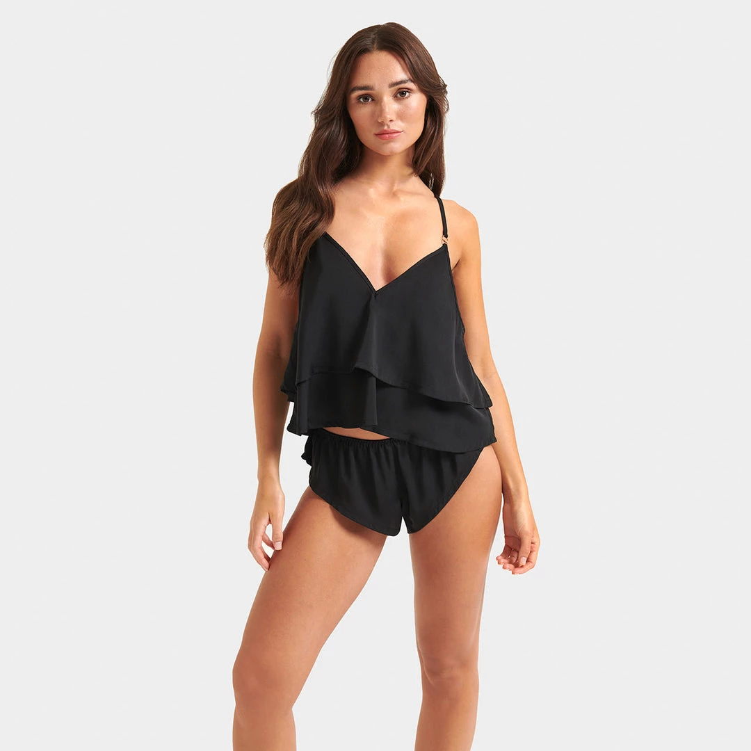 Bluebella - US Delaney Cami And Short Set Black New In 1 Bluebella - US Delaney Cami And Short Set Black New In