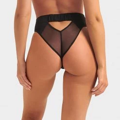 Bluebella - US Orla High-Waist Panty Black New In