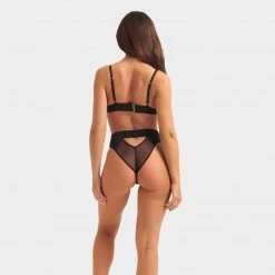 Bluebella - US Orla High-Waist Panty Black New In