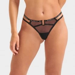 Bluebella - US Sadie Thong Black/White