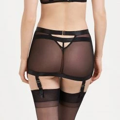 Bluebella - US Lingerie Sawyer Garter Skirt Black