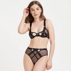 Bluebella - US Sawyer High-waist Panty Black