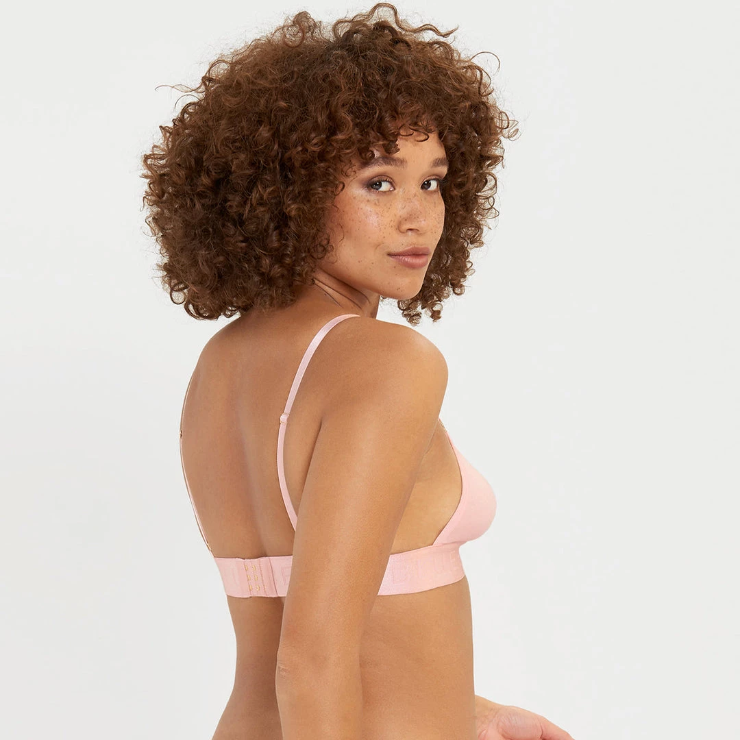Bluebella - US Lulu Eco Bamboo Non Wired Bra Pale Pink SALE 2 Bluebella - US Lulu Eco Bamboo Non Wired Bra Pale Pink SALE