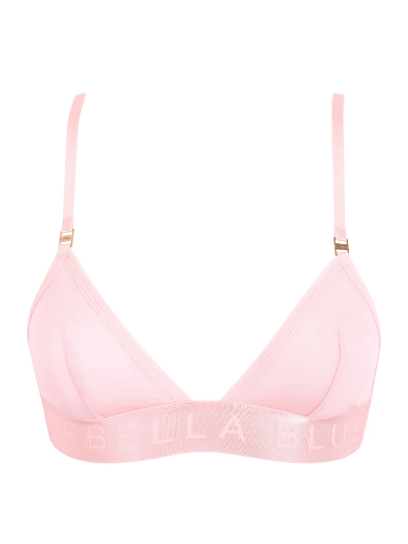 Bluebella - US Lulu Eco Bamboo Non Wired Bra Pale Pink SALE 3 Bluebella - US Lulu Eco Bamboo Non Wired Bra Pale Pink SALE